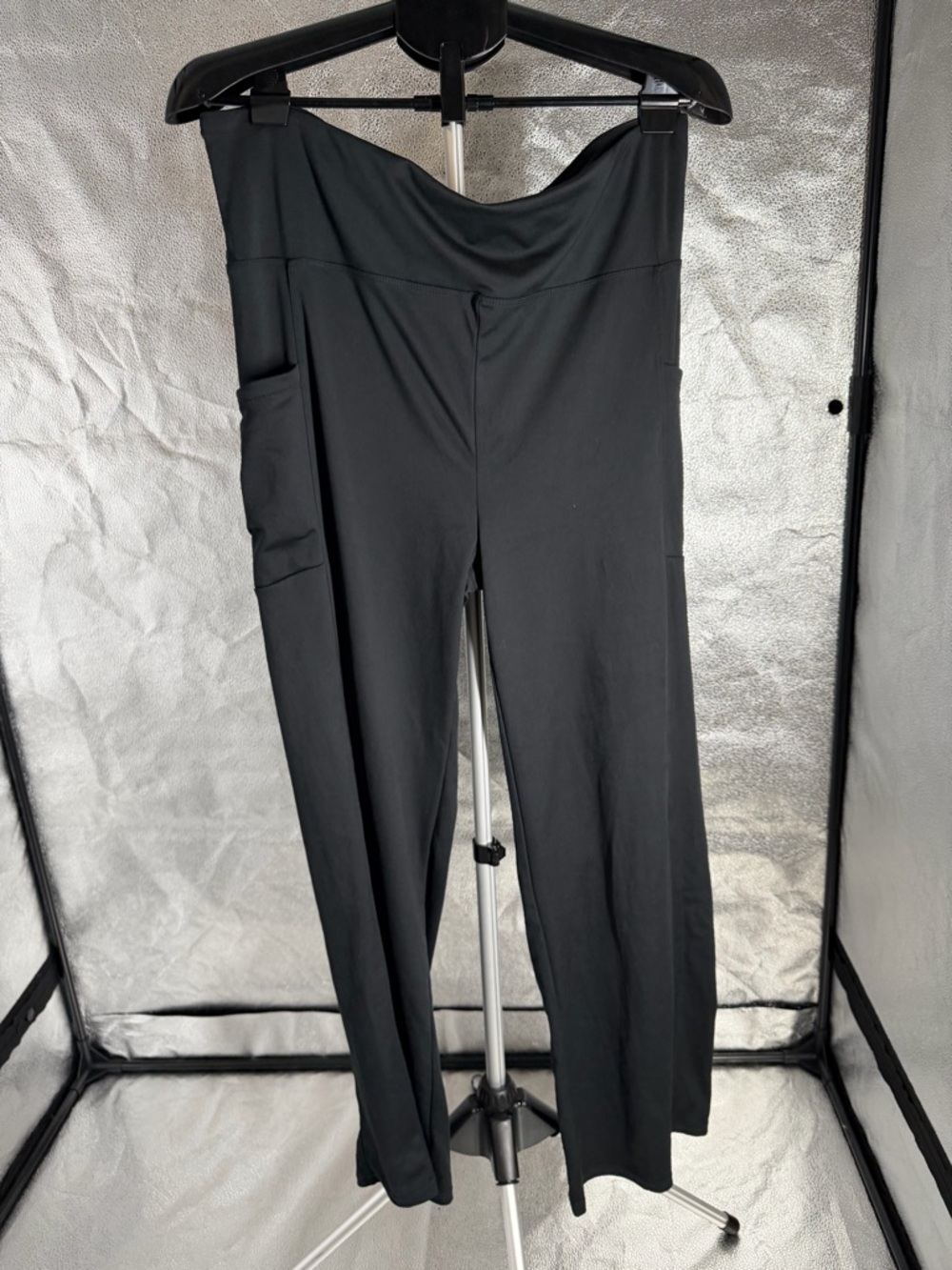 NWT Marika JADA ECLIPSE PANT 32” Pocket Yoga Exercise Black Tummy Control Sz 3X